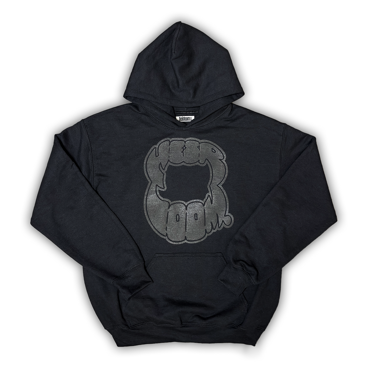 FANGZ HOODIE BLACK/BLACK