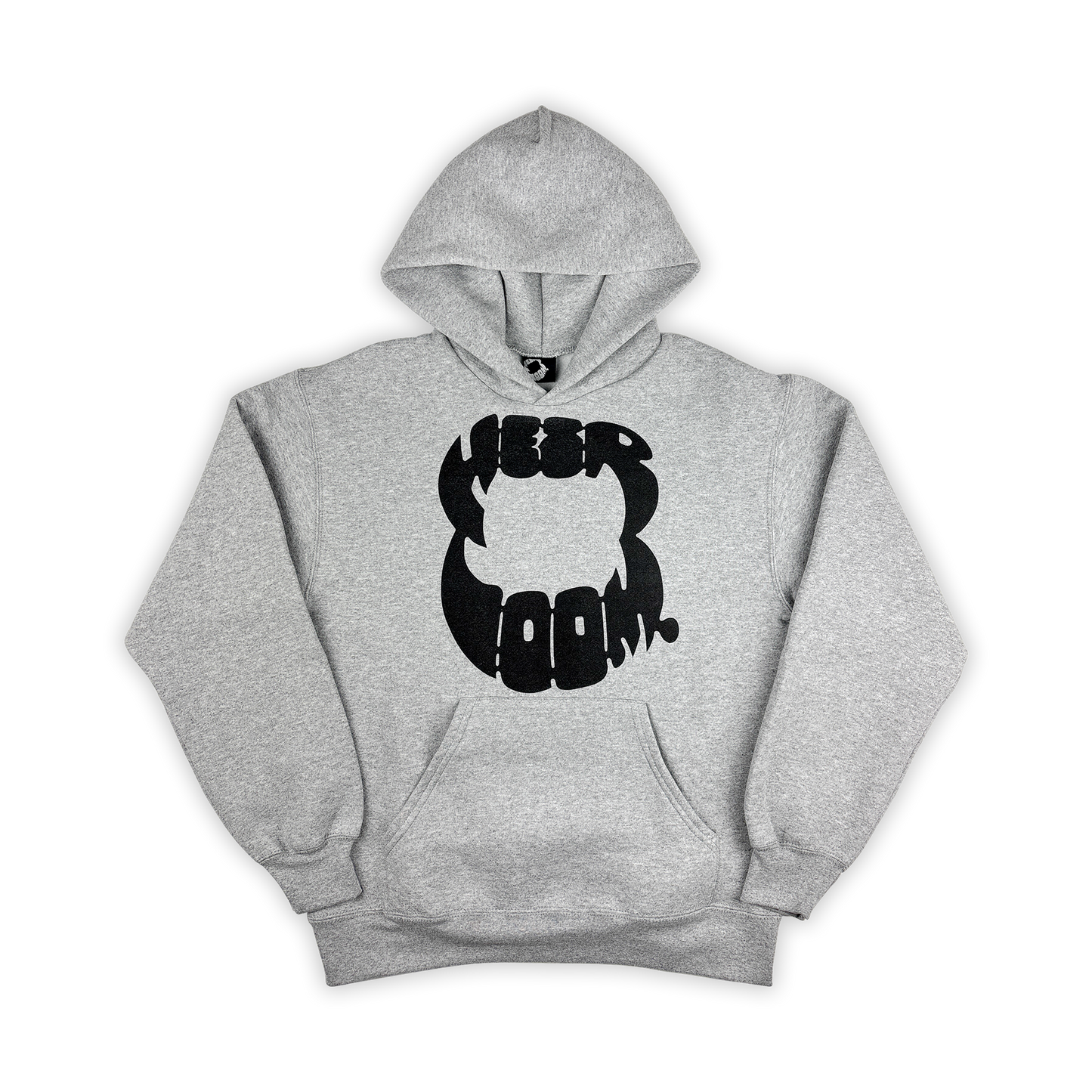 RAW FANGZ HOODIE GREY