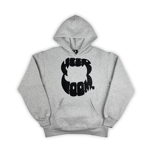 RAW FANGZ HOODIE GREY
