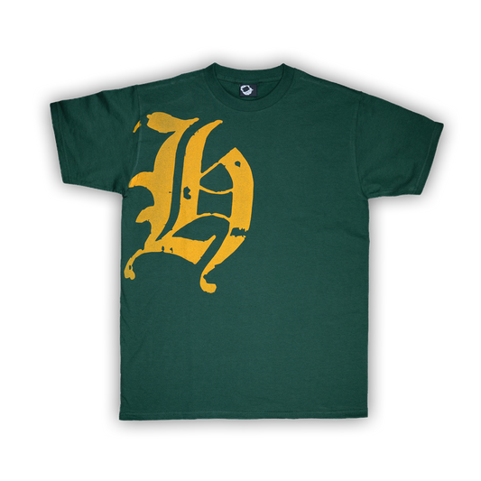 GREEN / YELLOW "H" SHIRT